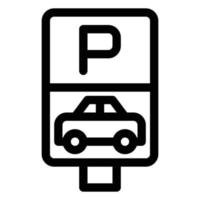 icono de transporte en blanco y negro vector