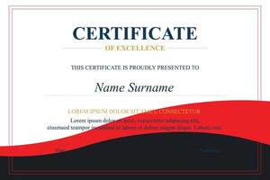 Creative Certificate of Appreciation Award Template vector