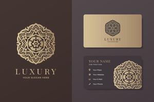 Luxury Logo And Business Card Bundle vector