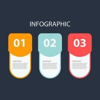 Vector infographic design template with options or steps