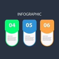 Vector infographic design template with options or steps