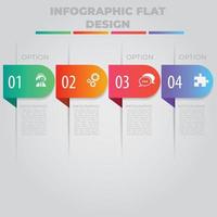 Business data visualization. Process chart. Abstract elements of graph, diagram with steps, options, parts or processes. Vector business template for presentation. Creative concept for infographic.