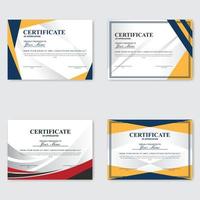 Creative Certificate of Appreciation Award Template vector