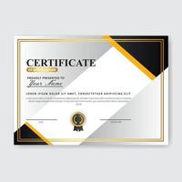 Creative Certificate of Appreciation Award Template vector