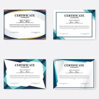 Creative Certificate of Appreciation Award Template vector