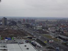 KIEV, UKRAINE, JANUARY 18, 2022-High-rise buildings photo