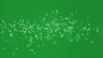 Abstract green bokeh background 3D render illustration photo