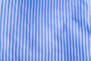 Fabric texture with blue and white stripes. photo