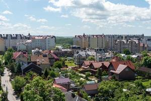 zelenogradsk, rusia junio 2021 magnífico paisaje urbano. foto