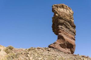 Mountains near Teide volcano, Canary Islands on a summer day. photo