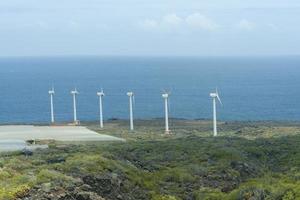 Wind Power Plant Station in Tenerife, Spain photo