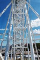 Zelenogradsk, Kaliningrad Region, Russia, June 2021. The coastal resort line of the city. A new Ferris wheel. photo