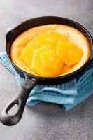 Delicious dutch baby pancake photo