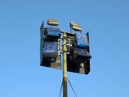 Street lights pole photo