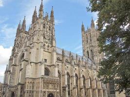 Cathedral in Canterbury, UK photo