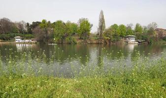 River Po in Turin photo