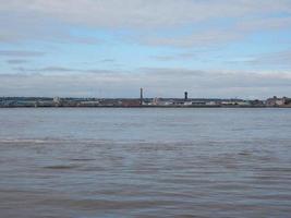 View of Birkenhead in Liverpool photo