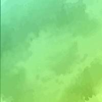 fondo de acuarela abstracto verde con manchas de gotas y manchas de manchas vector