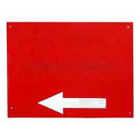 Direction arrow sign isolated photo