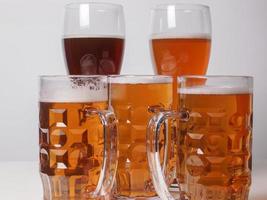 German beer glasses photo