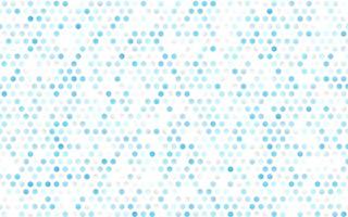 Light BLUE vector pattern with colorful hexagons.
