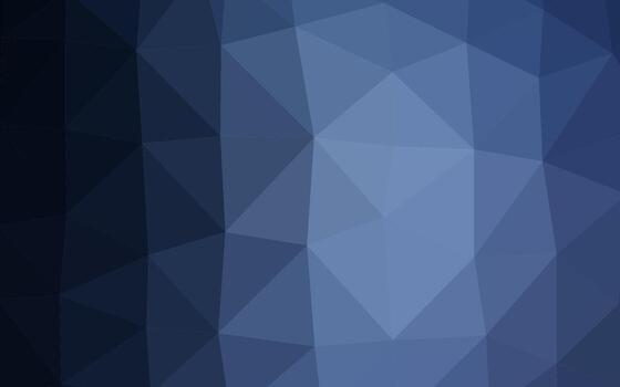 vector azul oscuro brillante patrón triangular.