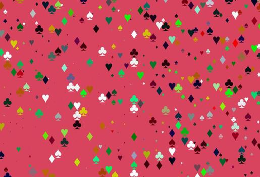 Light Multicolor, Rainbow vector layout with elements of cards.