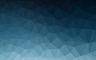 Light BLUE vector blurry triangle template.