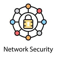 Network Security Concepts vector