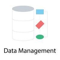 Data Management Concepts vector