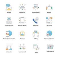 Trendy Geolocation Concepts vector