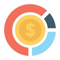 Pie Chart Concepts vector