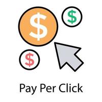 Pay Per Click vector