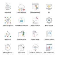 Data Science Concepts vector