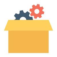 Box Preferences Concepts vector