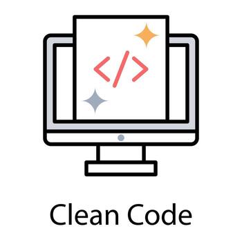 conceptos de codificación personalizados vector