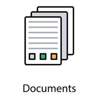 Delivery Documentation Concepts vector