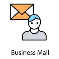 Business Mail Concepts vector