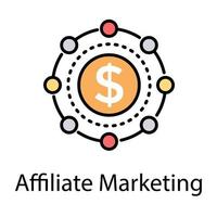 Affiliate Marketing Concepts vector