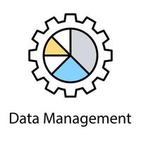 Data Management Concepts vector