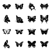 Glider Butterfly Concepts vector