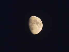 View of the moon photo