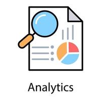 Trends Analysis Concepts vector