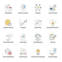 Trendy Histogram Concepts vector