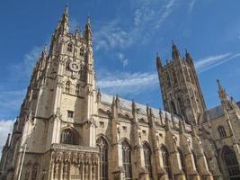 Cathedral in Canterbury, UK photo