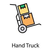 Hand Truck Concepts vector