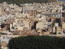 Aerial view of Cagliari photo