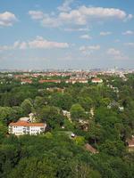 Aerial view of Berlin photo