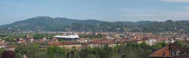 Aerial view of Turin photo