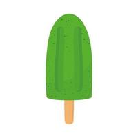 helado de matcha vector